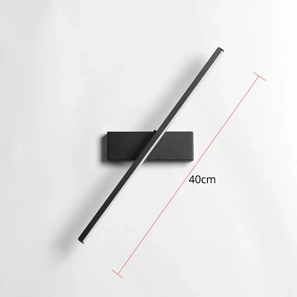 AuroLite Applique LED réglable | Rotation à 330° | Design moderne pour chambre et salon | Aluminium