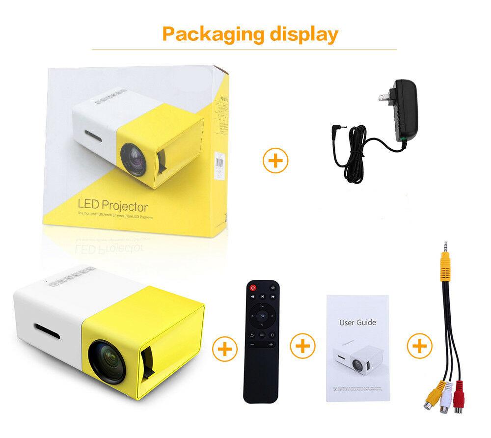 UltraLite™ Mini Projecteur – Compact, Portable & Haute Définition