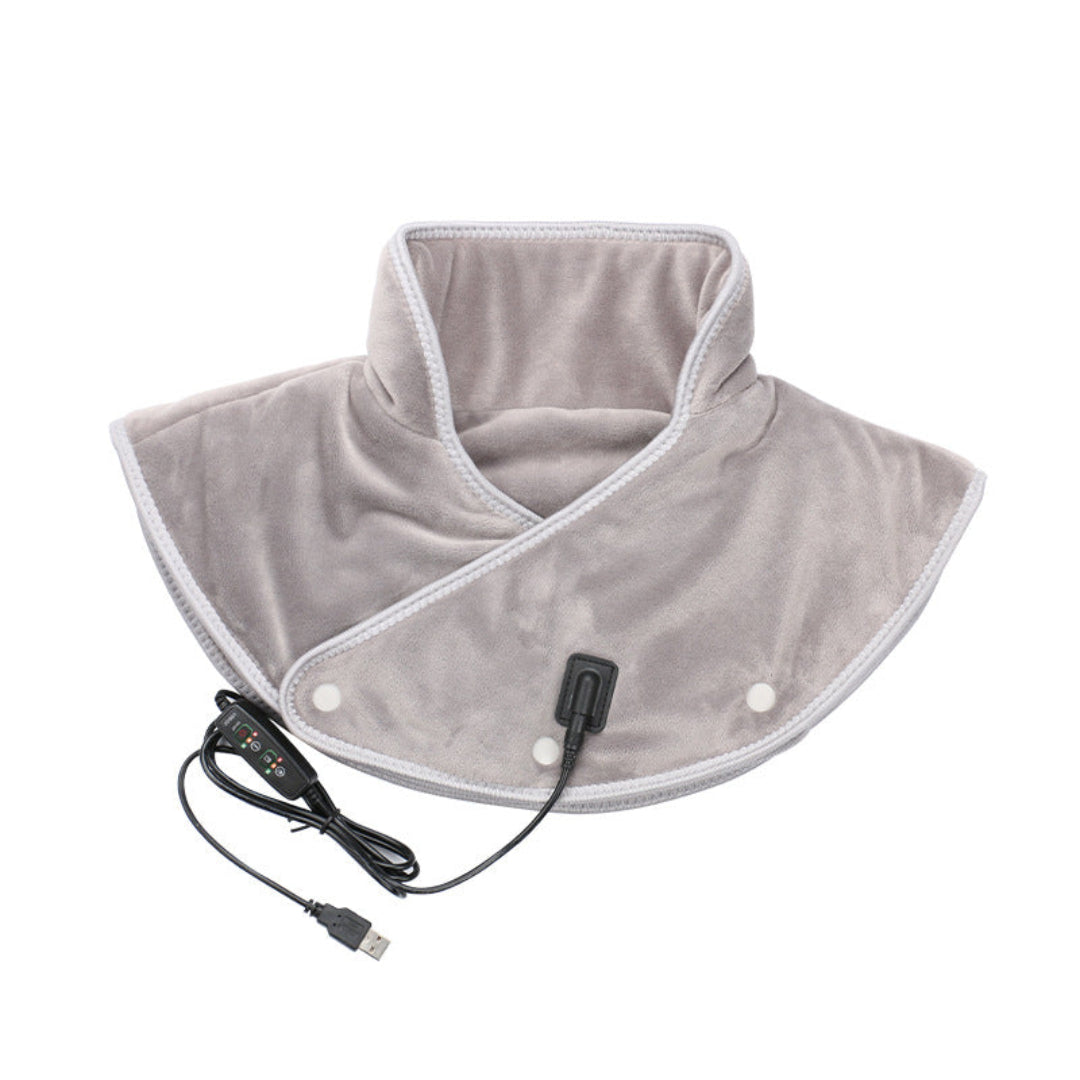 Skanto | Chauffe-nuque & Appareil de Massage | Chaleur pour le cou et les épaules pour la détente musculaire | Réglages ajustables pour la réduction du stress | Soulagement ciblé des douleurs cervicales et relaxation