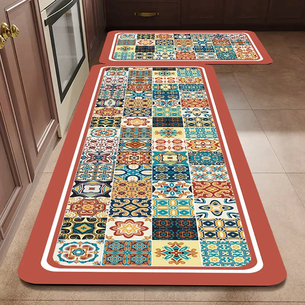 Tapis de Cuisine Antidérapant Premium