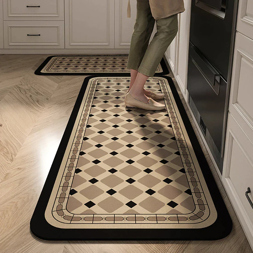 Tapis de Cuisine Antidérapant Premium