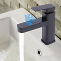 Robinet de lavabo avec affichage numérique de la température