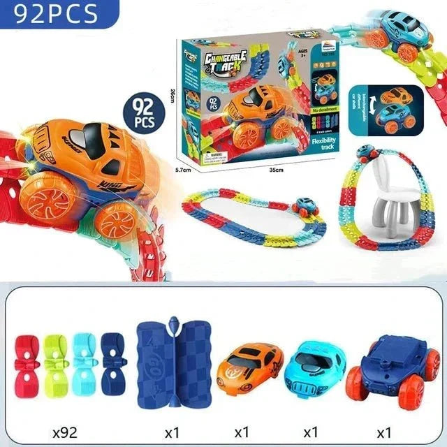 CarTrack™ | Autobahn avec un design ludique pour enfants [50% de réduction]