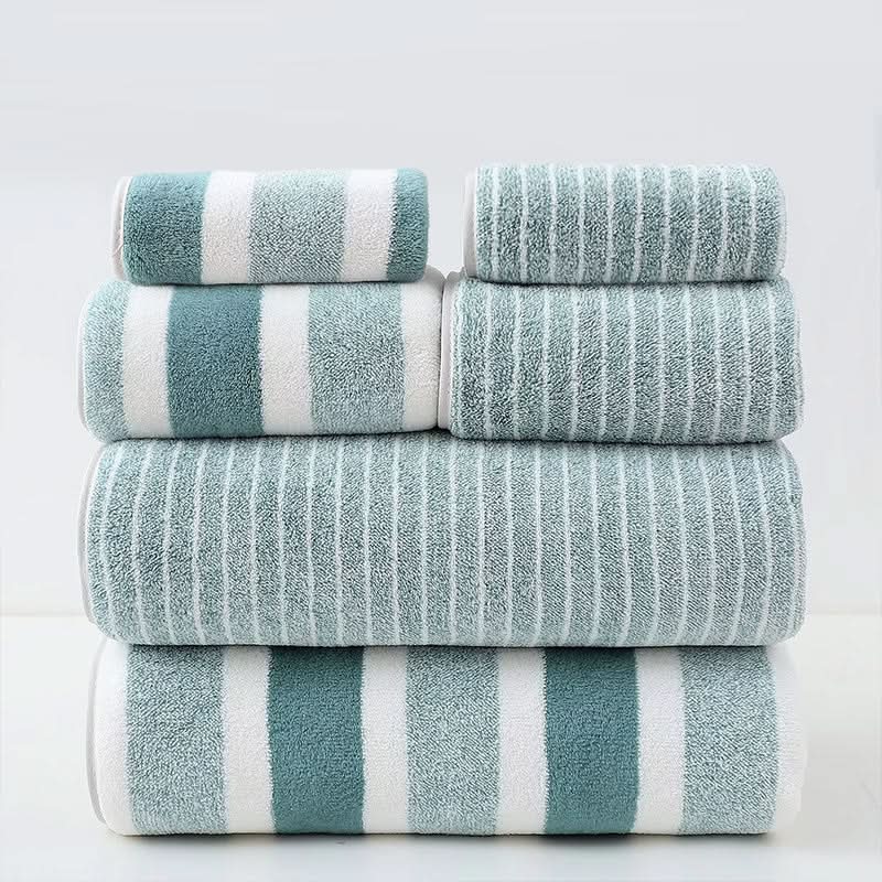 LUXUSKORALLE – Ensemble de Serviettes de Bain Ultra Douces & Absorbantes
