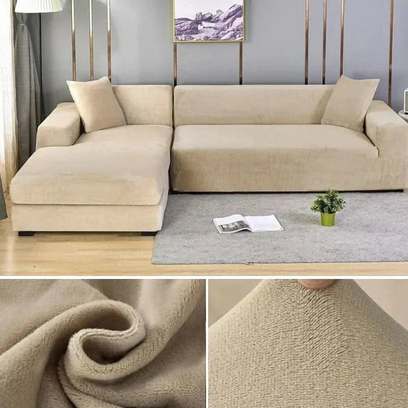 SAMTLUX – Housse de canapé – Élastique & Luxueuse pour chaque salon