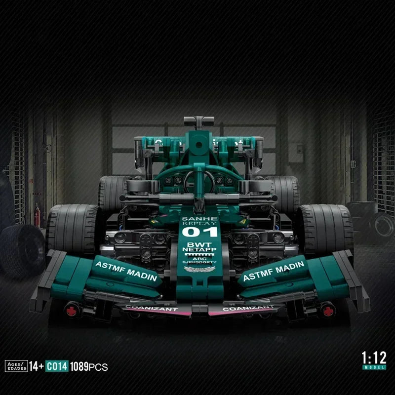 Kit de Construction de Voiture de Course - Modèle Passionnant pour les Passionnés