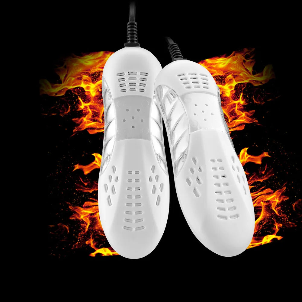 Skanto | Sèche-chaussures Électrique et Désodorisateur avec Chaleur, Éliminateur d'Odeur UV, Déshumidificateur, Chauffe-pieds Appareil Ménager