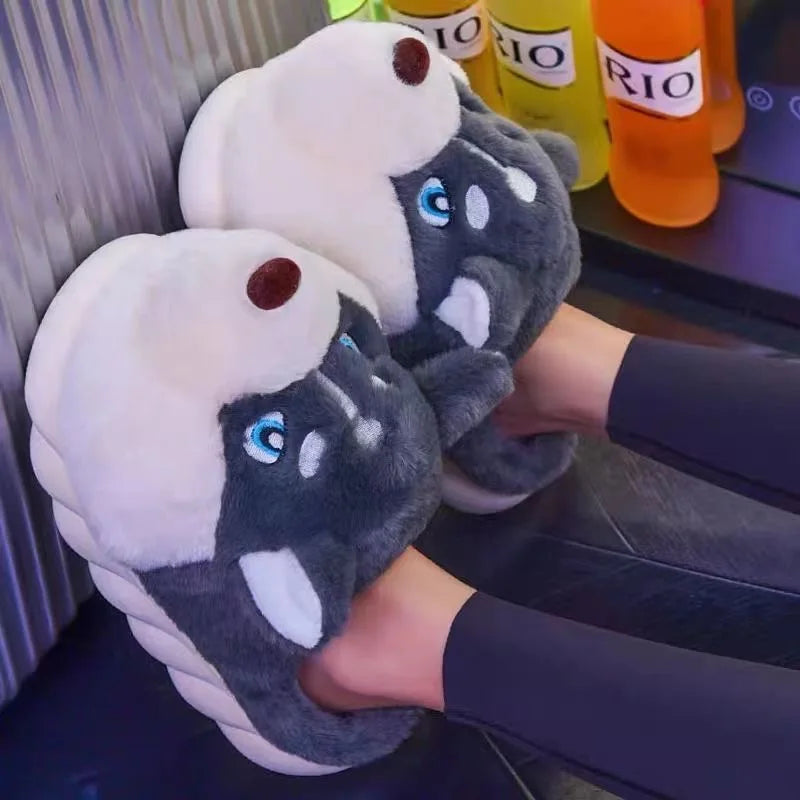Chaussons Husky – Pour Chaleur et Joie à Domicile