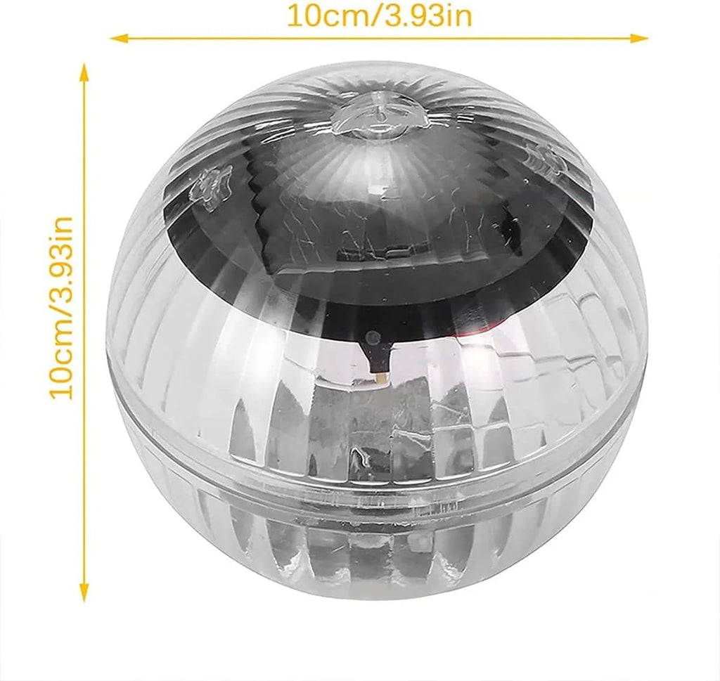 LumiGlobe Luminaire Solaire Flottant | Changement de Couleur RGB | Boule LED Flottante IP65 | Pour Piscine, Étang & Jardin