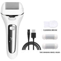 Rasoir électrique pour callosités Pediluxe Pro | Avec 3 têtes de meulage, LED & LCD | Rechargeable & étanche IPX7 | Pour des pieds lisses et soignés