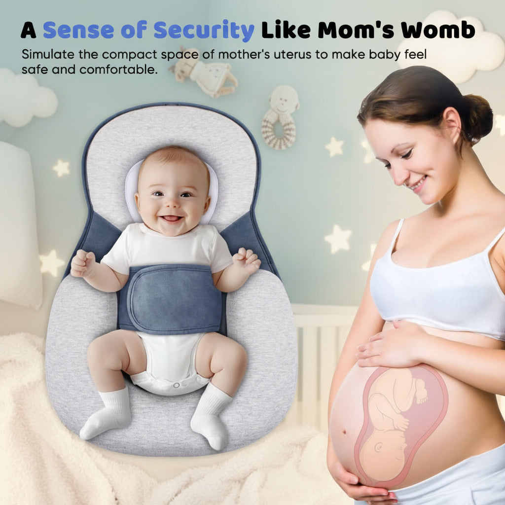 NURSENEST – Coussin pour Bébé – Positionnement Doux pour un Confort Quotidien