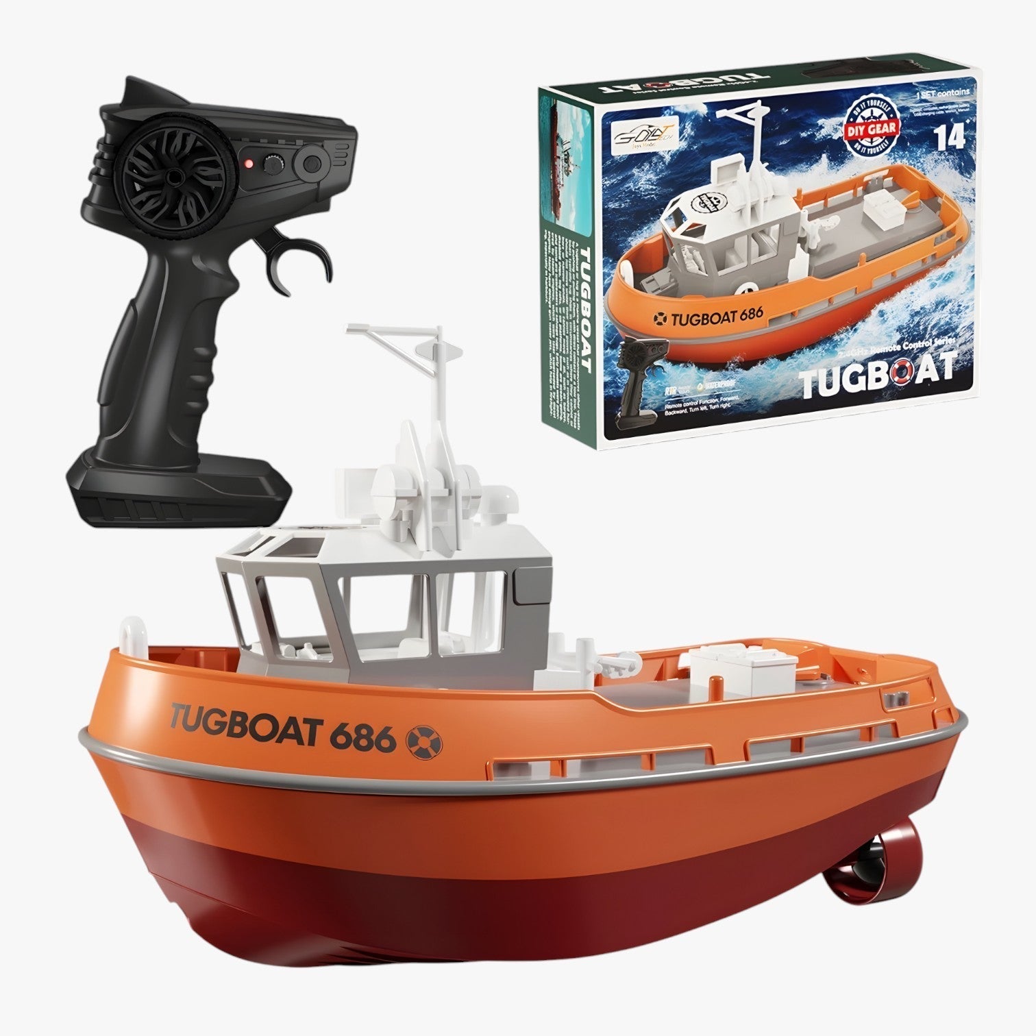 Bateau RC WaveCruze avec double moteur