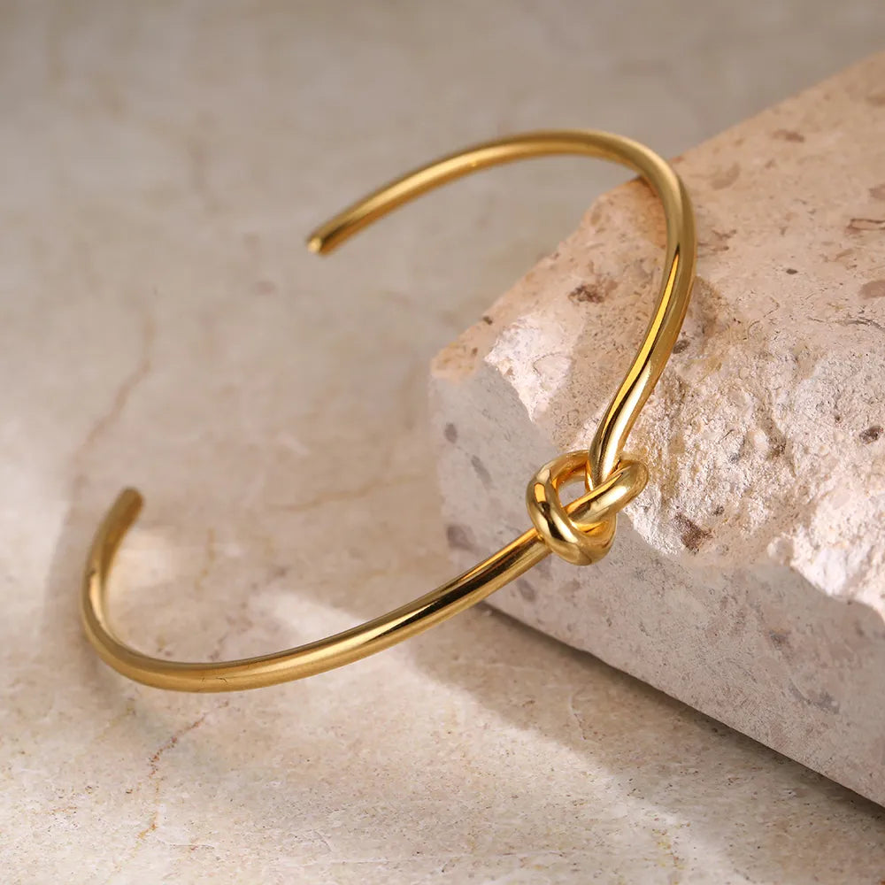Bracelet en Or avec Nœud Torsadé