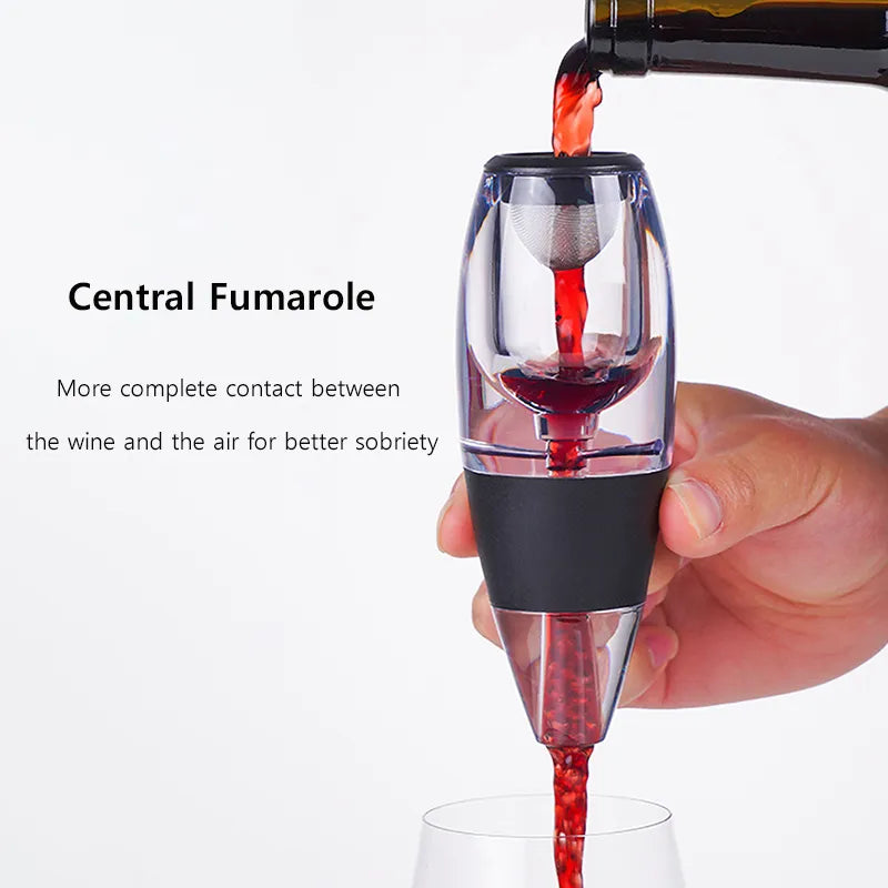 Aérateur de Vin avec Filtre – Profitez Plus Rapidement d'un Arôme Complet