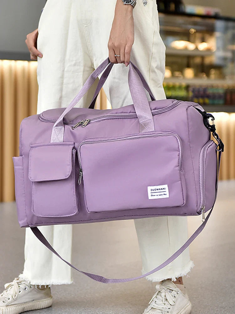 Sac de voyage Veyora WeekAir | Capacité de 35 L | Avec compartiment à chaussures & séparation humide/sèche | Pour les voyages en avion, le sport & les escapades de week-end