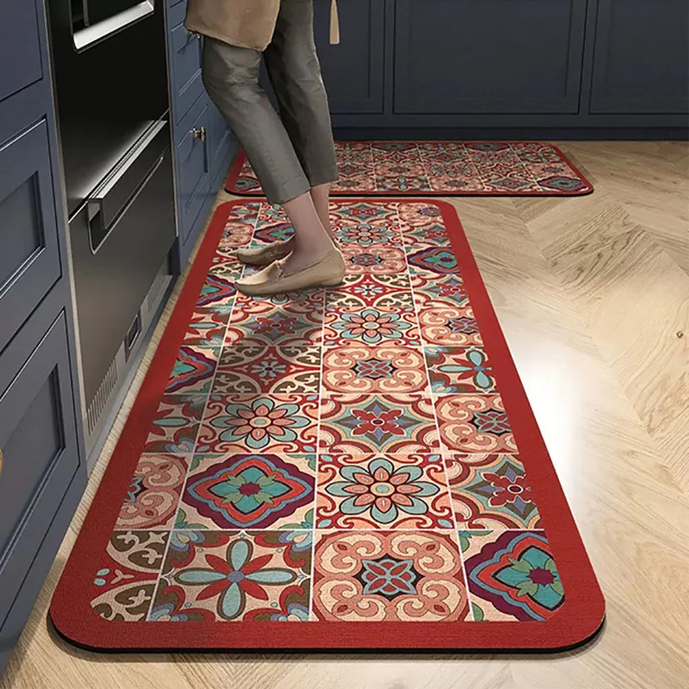 Tapis de Cuisine Antidérapant Premium