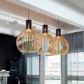 Suspension Natura Orb – Design en Bois Organique pour Intérieurs Chaleureux