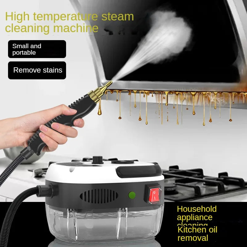 Nettoyeur à vapeur STEAMVOLT | 2500W Haute pression | 3 Bar de puissance vapeur | Pour cuisine, salle de bain & ménage