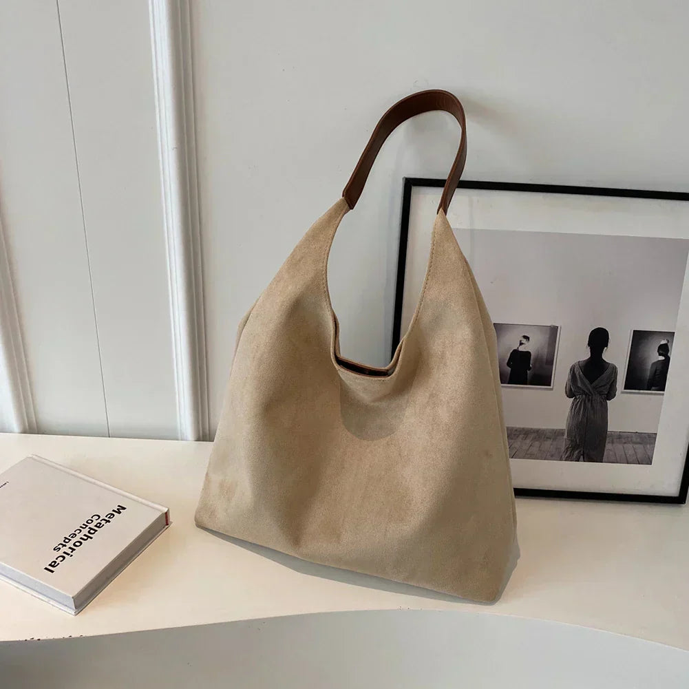 Sac Tote en Daim Naturel