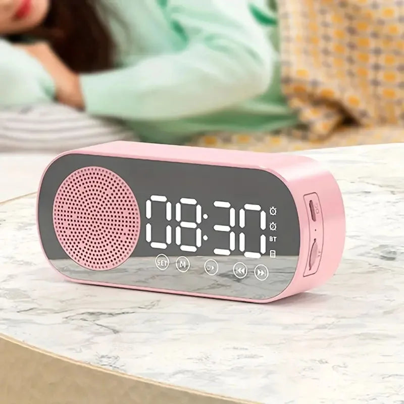 Skanto | Réveil numérique avec haut-parleur Bluetooth et radio FM