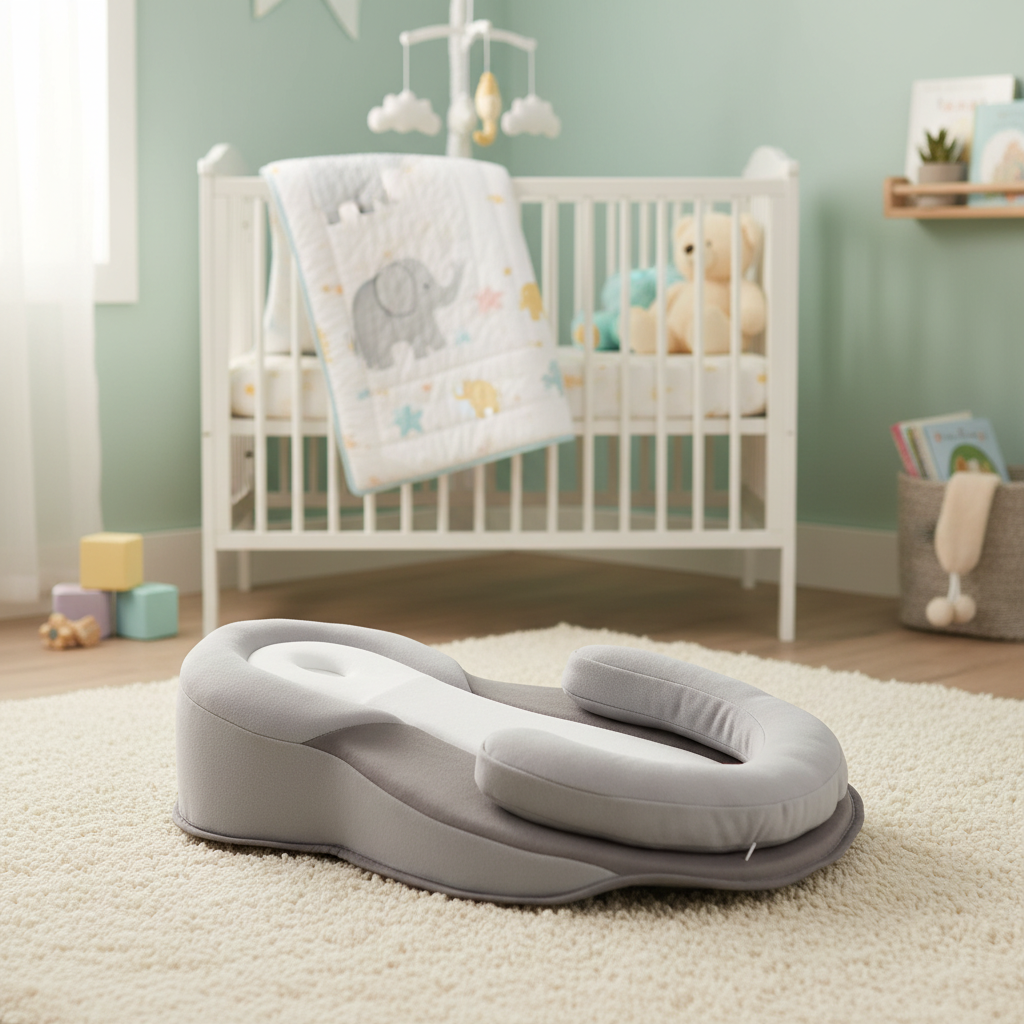 NURSENEST – Coussin pour Bébé – Positionnement Doux pour un Confort Quotidien