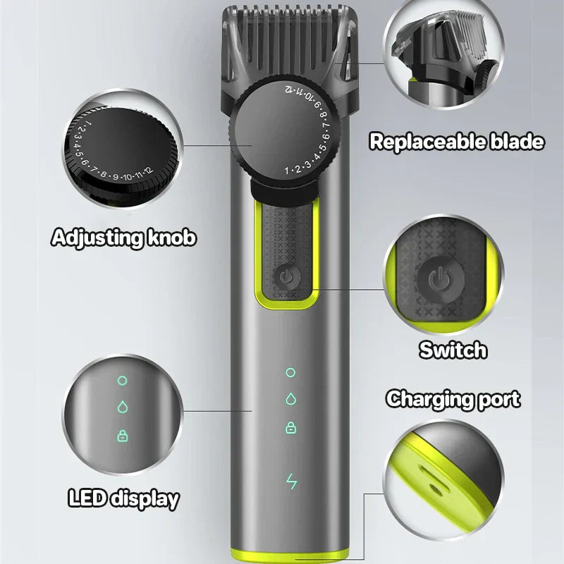 Tondeuse à cheveux sans fil – HydroTrim