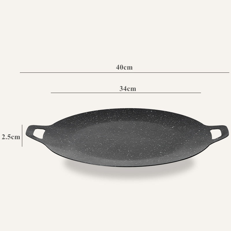 50% de réduction | MasterPan - Poêle à griller antiadhésive ronde