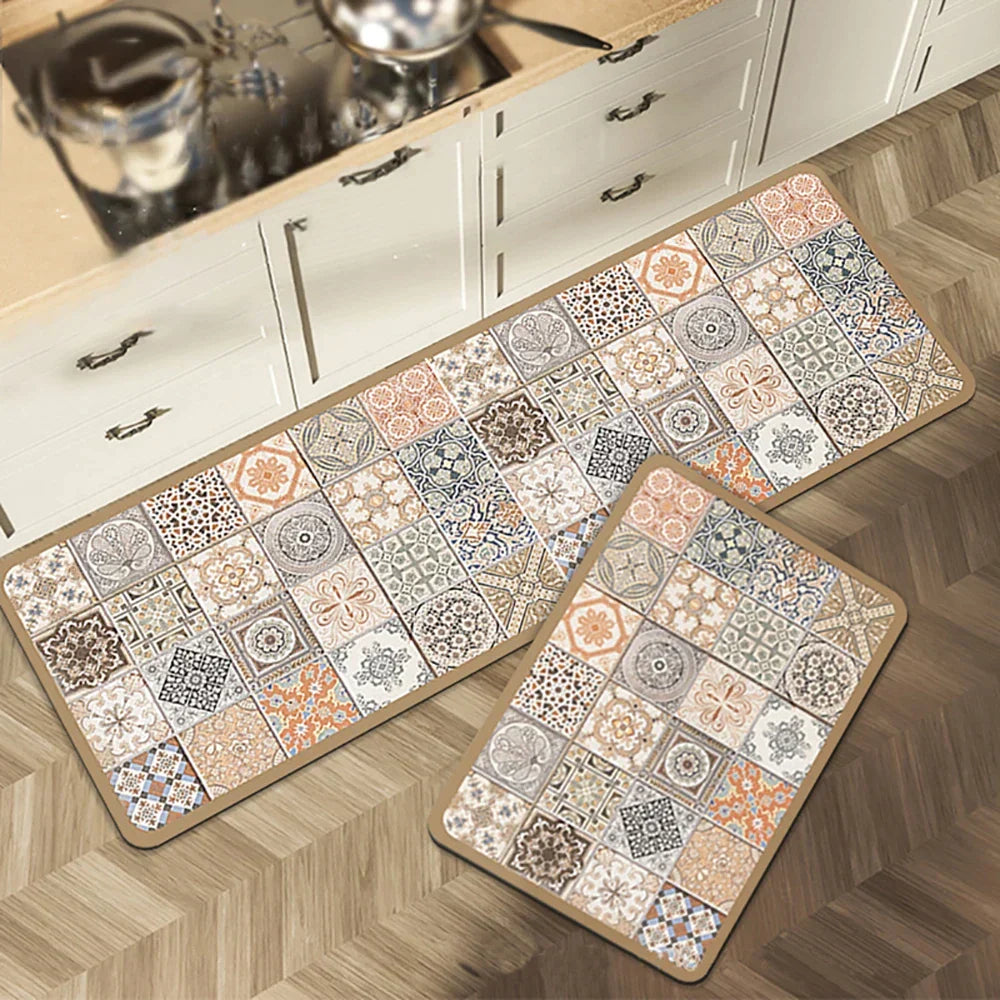 Tapis de Cuisine Antidérapant Premium