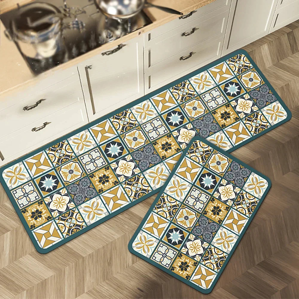 Tapis de Cuisine Antidérapant Premium
