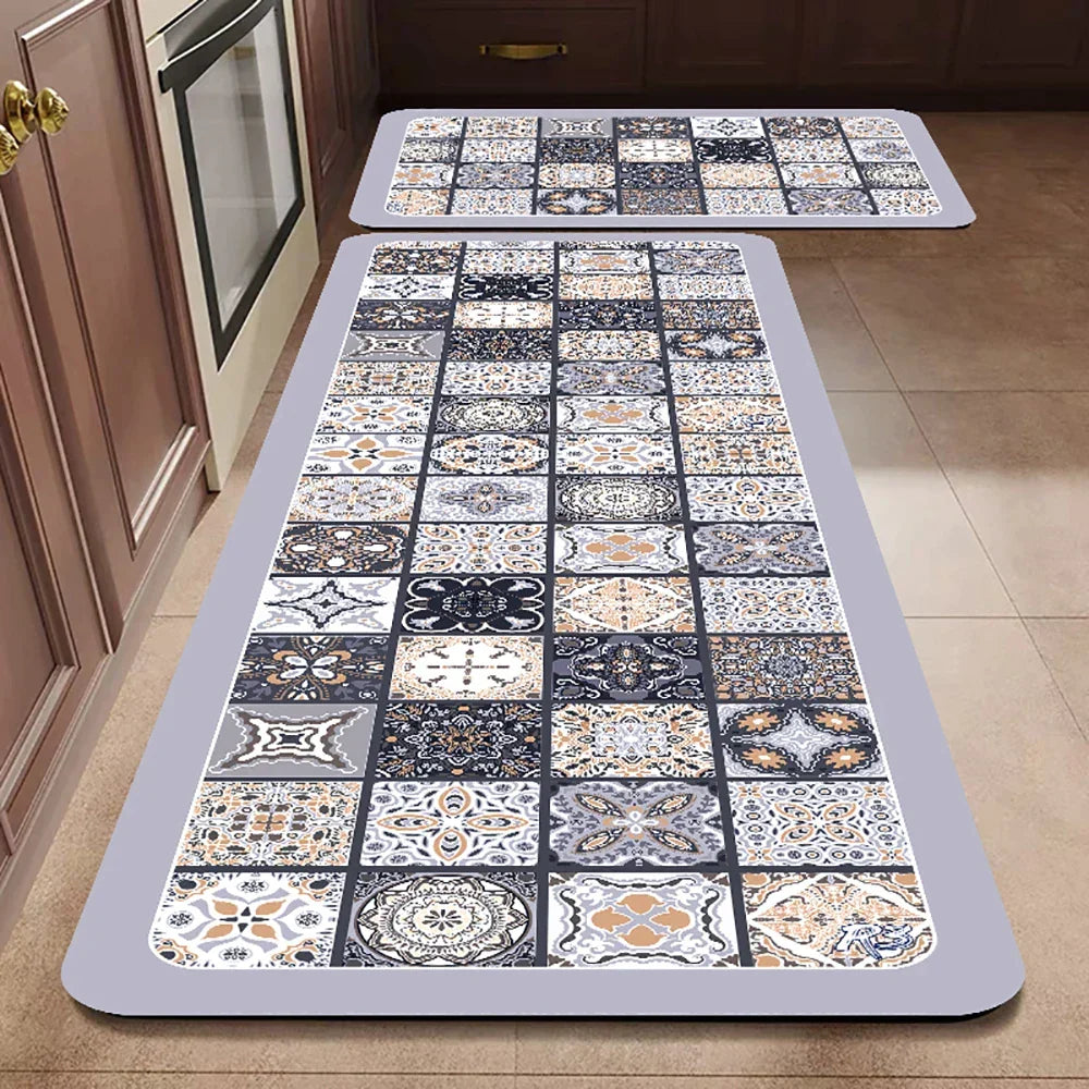 Tapis de Cuisine Antidérapant Premium