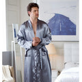 Skanto | RelaxWear Peignoir - Peignoir en Satin Élégant pour le Confort