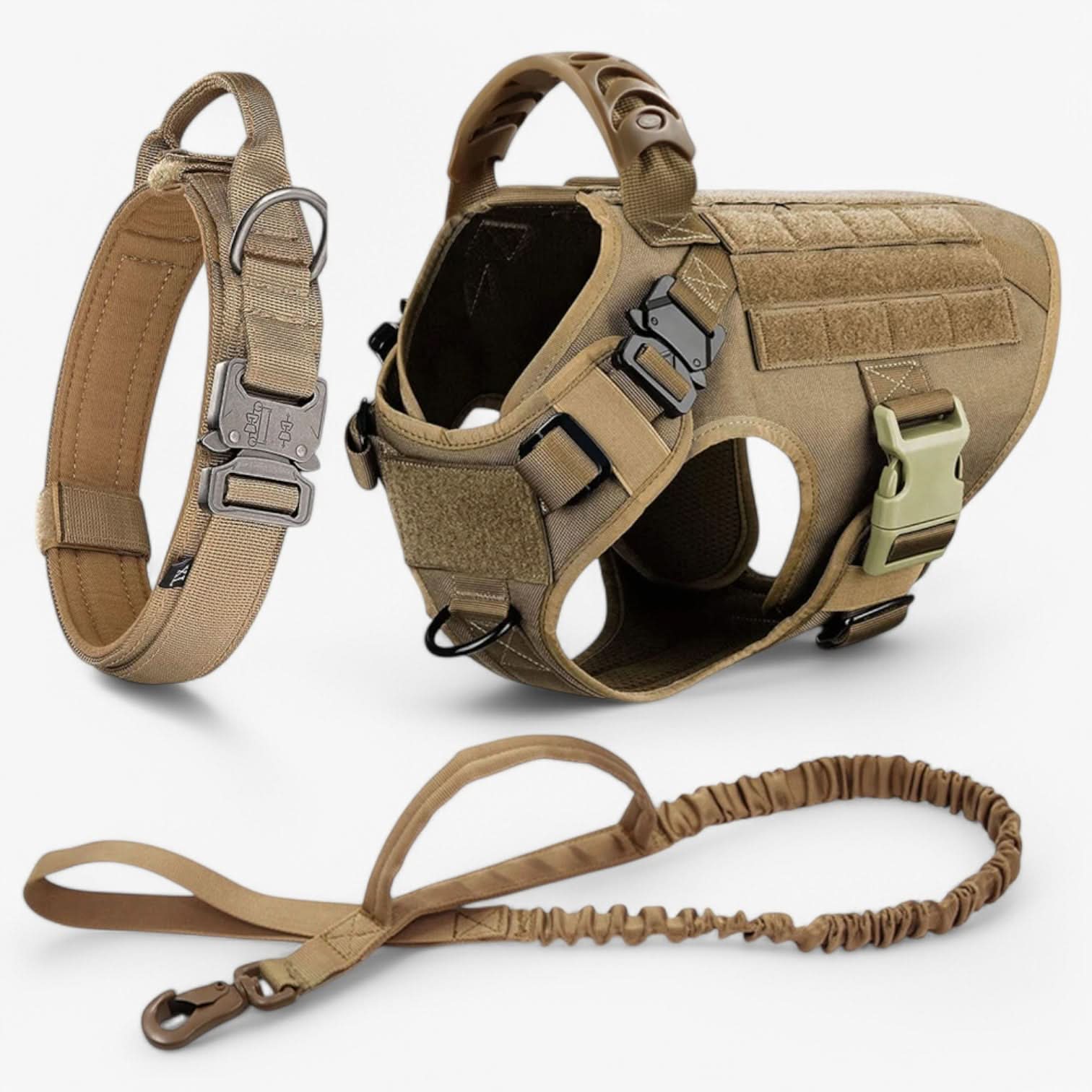 TACTICALK9 – Harnais pour chien robuste pour un contrôle et un confort maximum