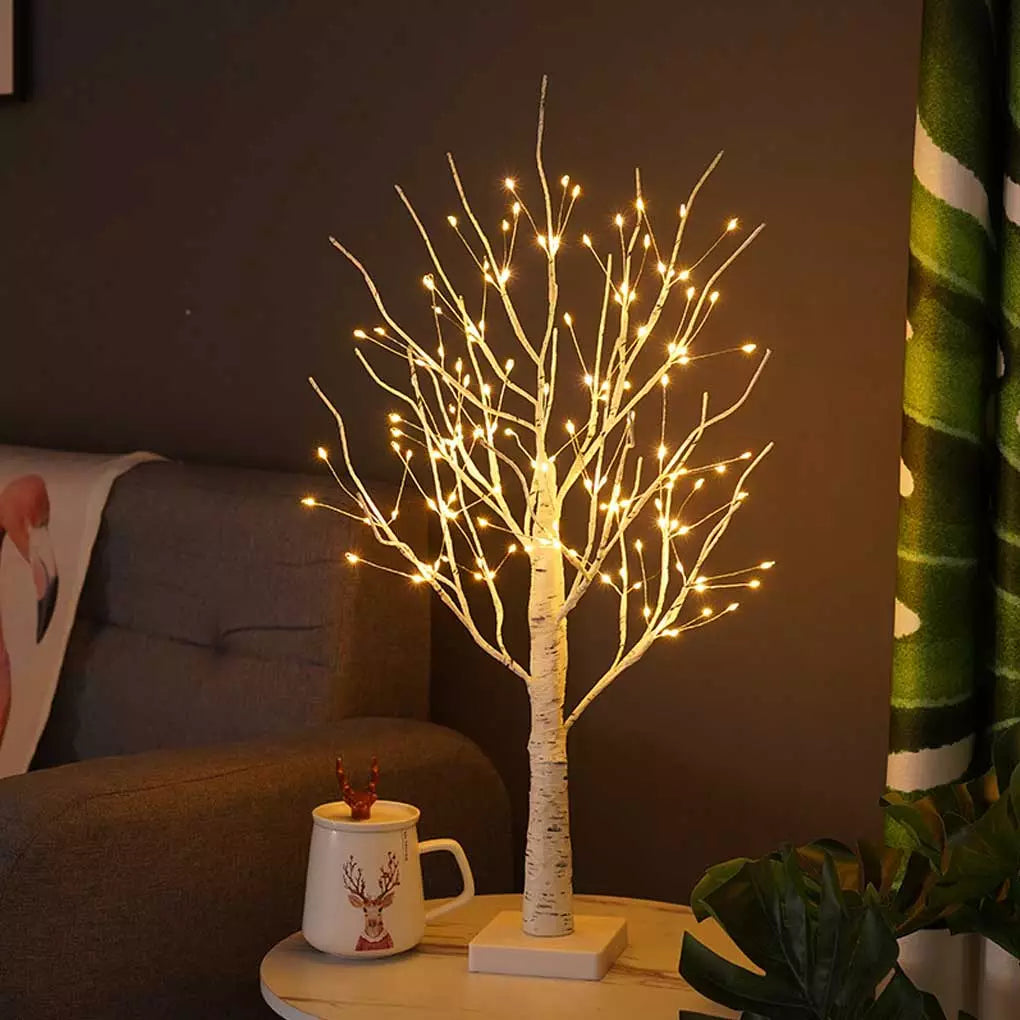 Arbre Éclairé Ambiance - Pour une Atmosphère Chaleureuse et Conviviale