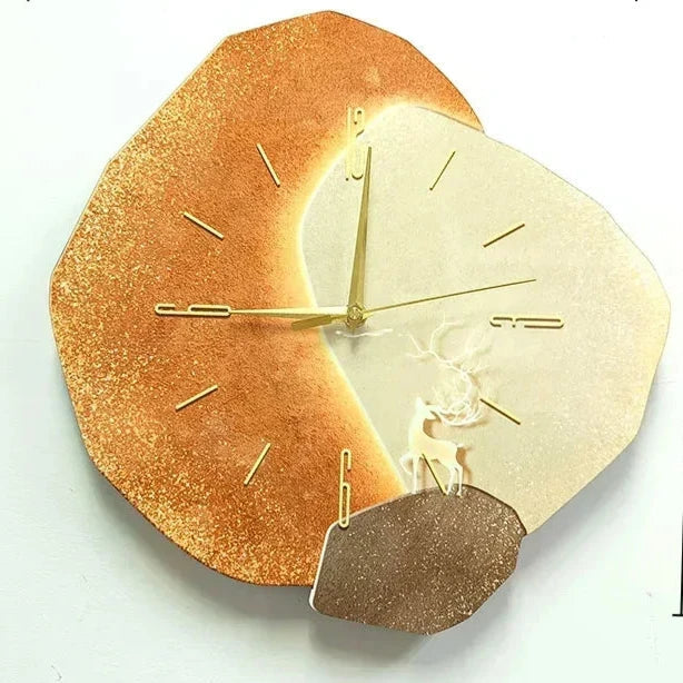 Sandsberg | Horloge Murale Moderne | Mécanisme à Quartz Silencieux
