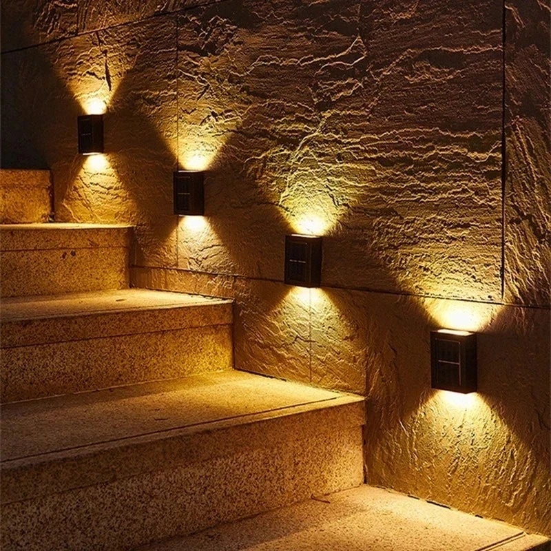 Applique solaire vers le haut et vers le bas
