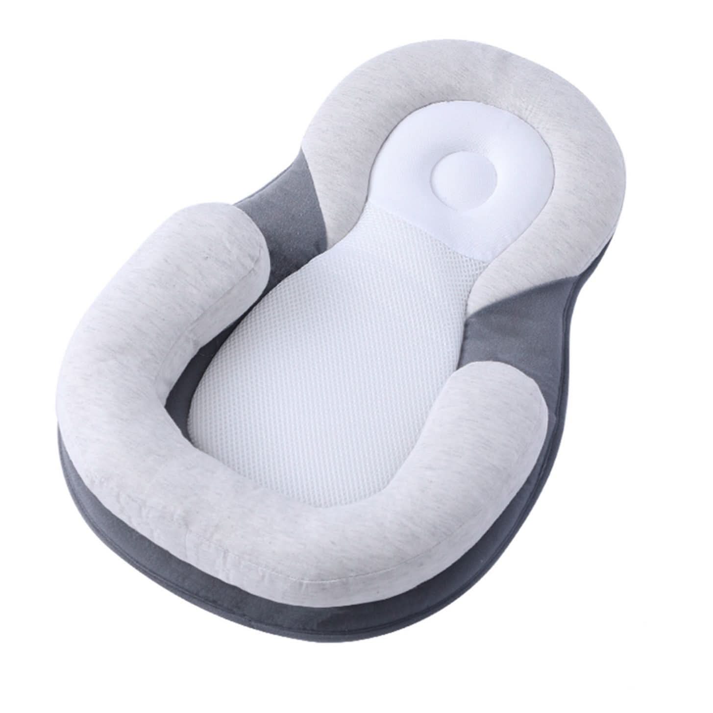 NESTLENAP Coussin pour Bébé – Coussin Ergonomique pour un Sommeil Sûr des Bébés