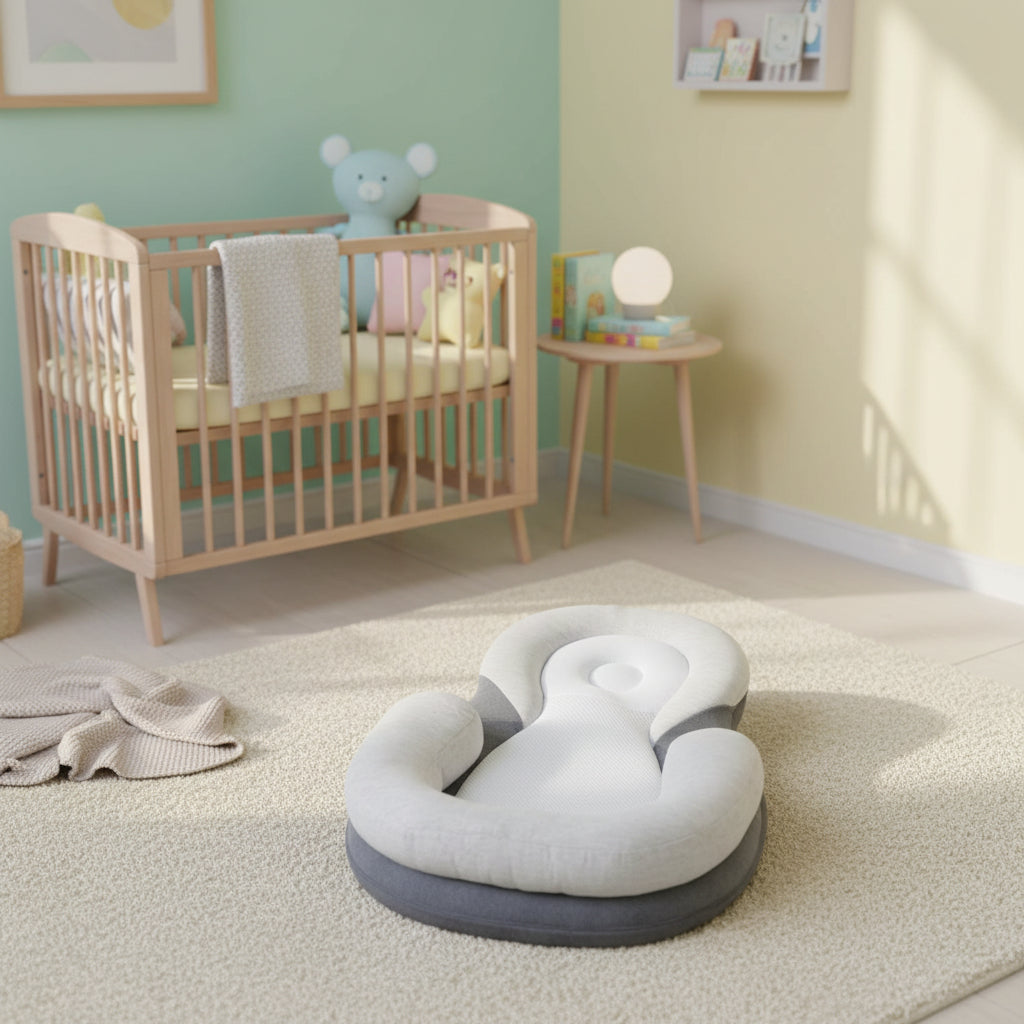 NURSENEST – Coussin pour Bébé – Positionnement Doux pour un Confort Quotidien