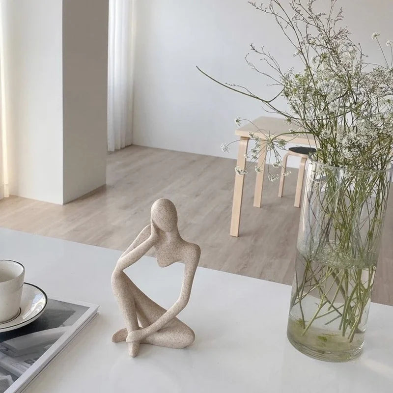 Décoration minimaliste avec motif abstrait