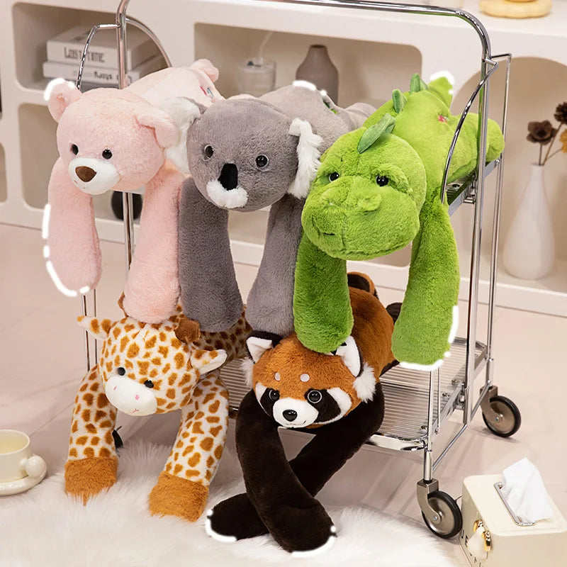 Animal en Peluche à Longs Bras – Doux, Confortable et Polyvalent