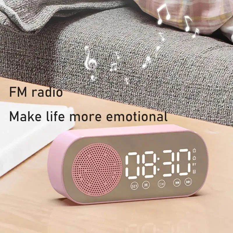 Skanto | Réveil numérique avec haut-parleur Bluetooth et radio FM