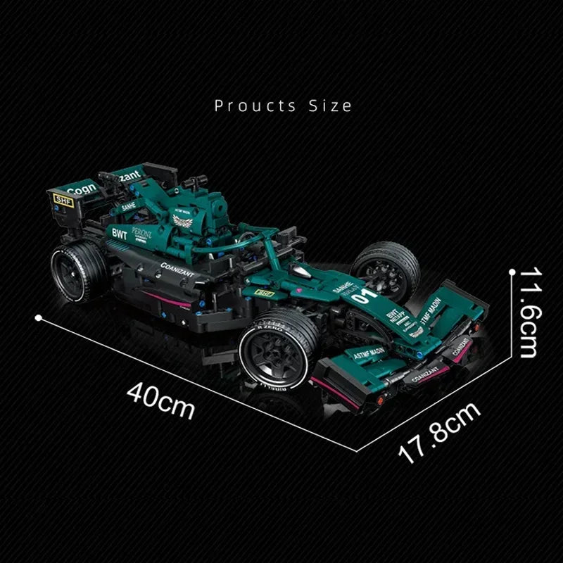 Kit de Construction de Voiture de Course - Modèle Passionnant pour les Passionnés