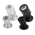 Mini LED Spot LuxoDot | 1W/3W | Spot USB pour vitrines et déco | Blanc chaud & blanc froid | Boîtier en aluminium