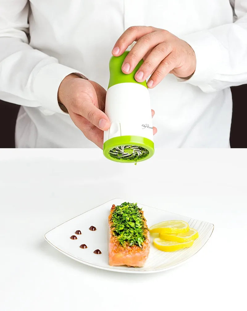 Râpe à fromage en acier inoxydable GRATEVO DuoCut | Inclus 2 inserts de coupe | Râpe à fromage robuste et râpe à légumes