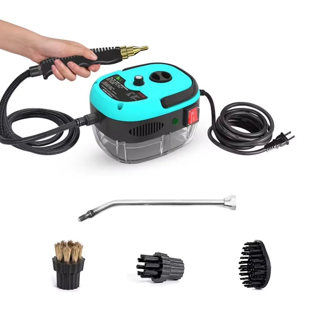 Nettoyeur à vapeur STEAMVOLT | 2500W Haute pression | 3 Bar de puissance vapeur | Pour cuisine, salle de bain & ménage