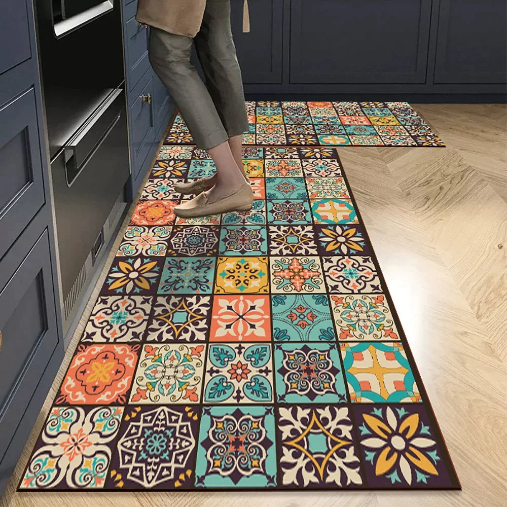 Tapis de Cuisine Antidérapant Premium