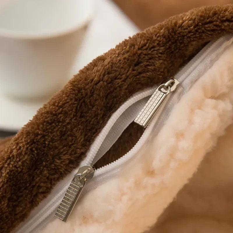 Housse de couette en Thermofleece réversible