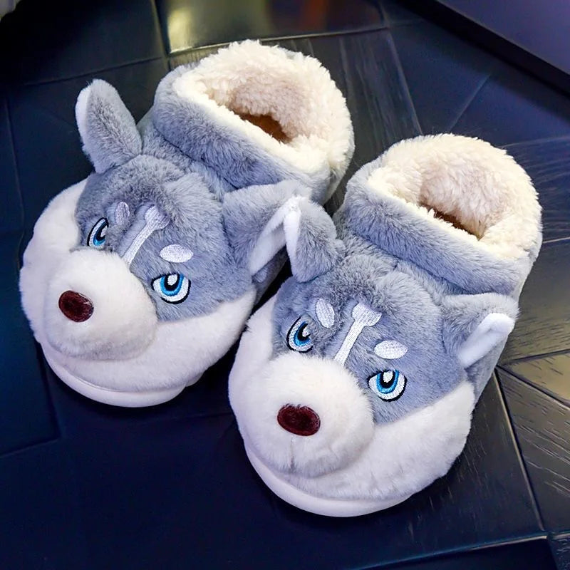 Chaussons Husky – Pour Chaleur et Joie à Domicile