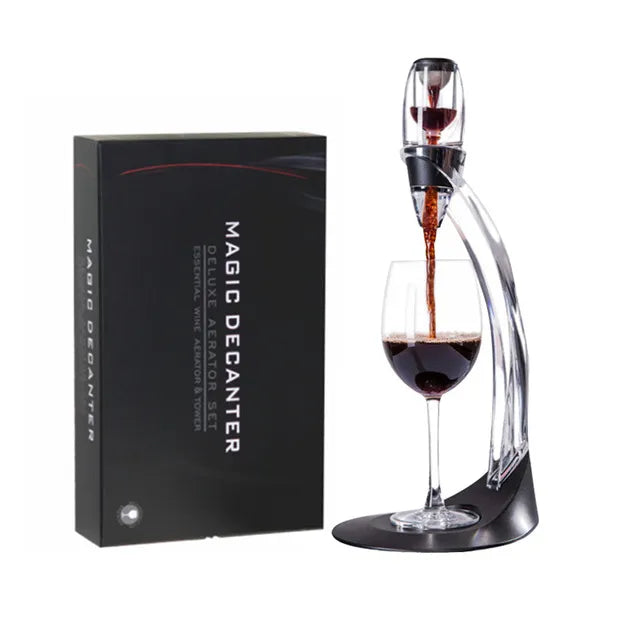 Aérateur de Vin avec Filtre – Profitez Plus Rapidement d'un Arôme Complet