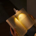Skanto | Mini Lampe de Lecture - Lampe Clip Portable avec Charge USB, LED Dimmable pour Chambre, Protection des Yeux et Camping - Lampe de Livre Clip Tournante à 360°