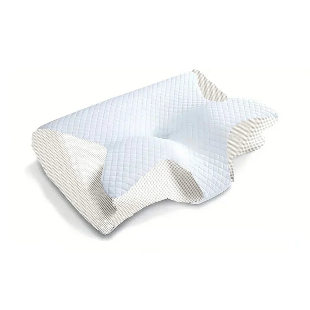 Coussin cervical en mousse à mémoire 2 en 1 avec conception ergonomique – RestAlign